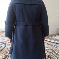 پالتو سرمه خوش رنگ و نو