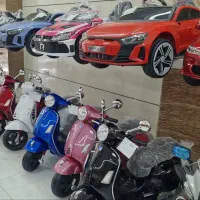 +ماشین شارژی (BMW) چراغ ال ای دی/ گهواره دار|اسباب‌بازی بچه|اصفهان, ملک‌شهر|دیوار