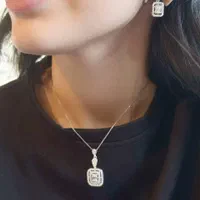 نیم ست نقره رنگ ثابت آب طلا بدون حساسیت امرال