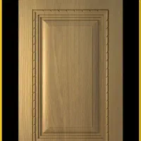 درب کابینت ممبران با CNC طرح‌دار و رنگ پلی اورتان