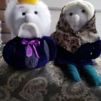 عروسک ننه جون وآقا جون|اسباببازی بچه|لاهیجان, آهندان|دیوار