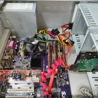 کیس کامل ۳۴۰۰ رم ۲ ddr2 هارد ۱۶۰ گرافیک ۱۲۸|رایانه رومیزی|چالوس, |دیوار