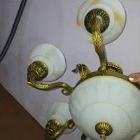 لوستر ۶ شاخه ۲ عدد|لوستر و چراغ آویز|گرگان, |دیوار