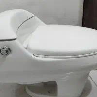 توالت فرنگی یک ماه استفاده شده خود شور