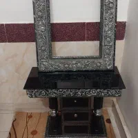 آینه کنسول چوبی بدونه آینه|بوفه، ویترین، کنسول|کشکسرای, |دیوار