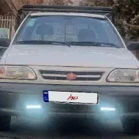 پراید وانت402شاسی جلو وعقب سالم بدون رنگ