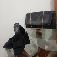 صندل و کیف مجلسی|کیف، کفش، کمربند|رشت, کوی حسینی|دیوار