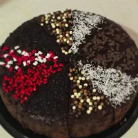 کیک شکلاتی و باسلوق