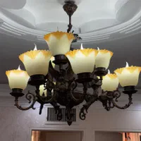 لوستر برنزی فرشته