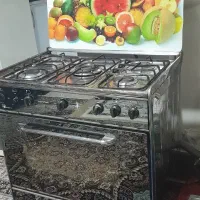 اجاق گاز صفحه استیل