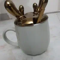 ماگ در دار با قاشق