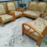 مبل چوبی نراد 6 نفره