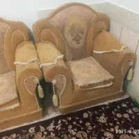 یک‌دست‌مبل‌هفت‌نفره‌|مبلمان خانگی و میز عسلی|بیرجند, |دیوار