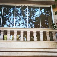 شیشه تاشو بالکنی(شیشه تراس)|خدمات پیشه و مهارت|قم, نخودی|دیوار