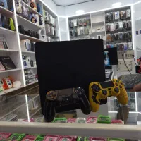 Ps4 slim 1t  دو دسته