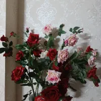 مصنوعی گل رز به صورت یکجا