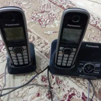 گوشی تلفن دوگوشیه بیسیم منشی دار پاناسونیک