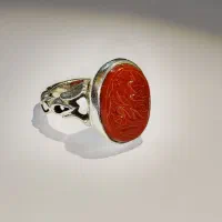 انگشتر عقیق سرخ