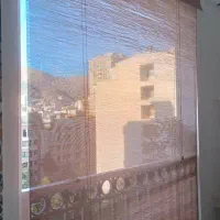 حصیر بامبو تور طرح زبرا مقاوم بافت طلایی محکم