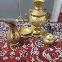 سماور برنجی عتیقه مناسب جهزیه
