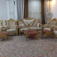 مبل و میز ناهار خوری در حد نو