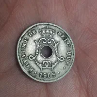 سکه ۱۰ سنتیم بلژیک 1905