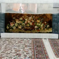 تابلو فرش گل سنگی|تابلو فرش|سنندج, |دیوار