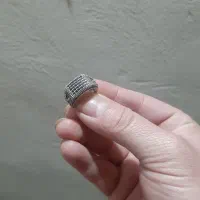 انگشتر نقره۹۲۵مردانه خوش دست بانگین های درخشان|جواهرات|اردبیل, |دیوار