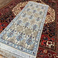 کناره دستباف نایین اصفهان کرم رنگ|فرش|تهران, اکباتان|دیوار