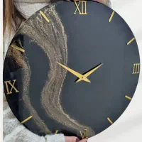 ساعت دیواری رزینی