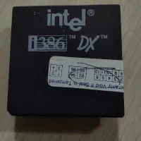 سی پی  یو پر پین طلا i386 DX