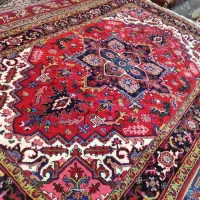 فرش اطراف هریس ۶متر ی جفت نو