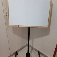 پایه تخته وایت برد چرخ دار