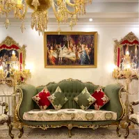 مبلمان و نهار خوری مبل استیل سلطنتی فرانسوی ( نو|مبلمان خانگی و میز عسلی|تهران, اقدسیه|دیوار