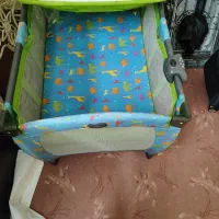 تخت پارک کودک مارک گراکو و سرویس لحاف و تشک نوزاد|اسباب و اثاث بچه|تهران, جنت‌آباد جنوبی|دیوار