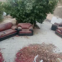 مبل چرم دست دوم