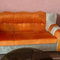 مبل ۷نفره به همراه میز جلو مبلی|مبلمان خانگی و میز عسلی|لار, |دیوار
