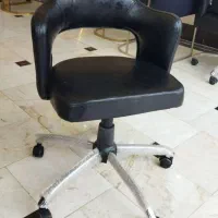 صندلی چرخدار چرمی جدید و شیک اداری(رضا)