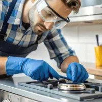 تعمیرات تعمیرکار اجاق گاز صفحه ای مبله رومیزی هود