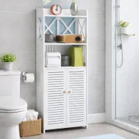 نظم دهنده شلف لوازم نظافت مدل ایستاده کمدار کابینت