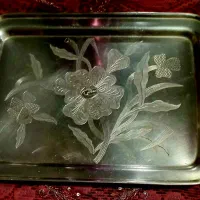 ظروف مس قدیمی شناس نامه دار مناسب تزئین یلدا