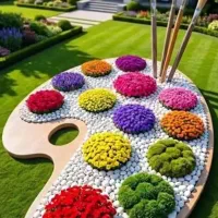 طراحی فضای سبز ، باغبانی ، گلکاری ، درختکاری