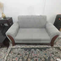 مبل طوسی+۴عدد میز شیشه ای