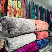 پتو گلبافت اصلی به قیمت عمده|رختخواب، بالش، پتو|رشت, بازار|دیوار