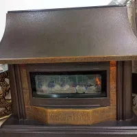 بخاری شومینه بزرگ|بخاری، هیتر، شومینه|اردبیل, |دیوار