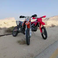 موتور کی تی ام پلاک ملی ktm excf 250
