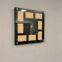 ساعت دیواری دکوراتیو قاب عکس دار