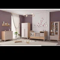 سرویس خواب کودک ونوجوان سیسمونی مدل فلورانس|تخت و صندلی بچه|محمدشهر, عباس آباد|دیوار