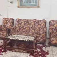 میز نهار خوری ۶نفره‌. مبل ۷نفره|مبلمان خانگی و میز عسلی|محمدشهر, عباس آباد|دیوار