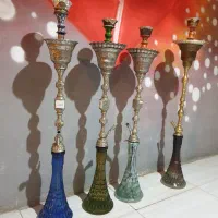 قلیان عربی و نقره کاری